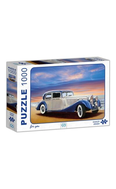 CA.7003 Klasik Araba Puzzle ''1000 Parça''