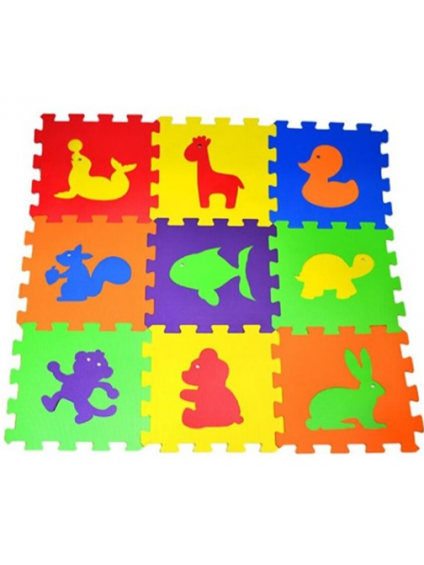 306 Akçiçek Hayvanlar Puzzle Karo Set…