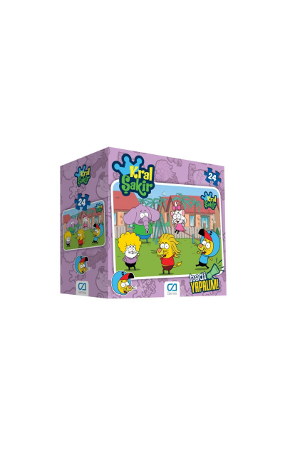 CA.5119 Kral Şakir Yer Puzzle Seti