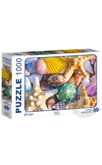 CA.7001 Deniz Kabukları Puzzle ''1000 Parça''