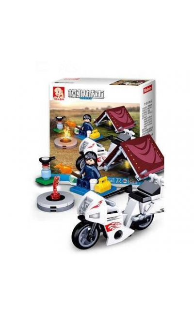 B0717E Sluban Town Maceracı Puzzle Set ''77 Parça''