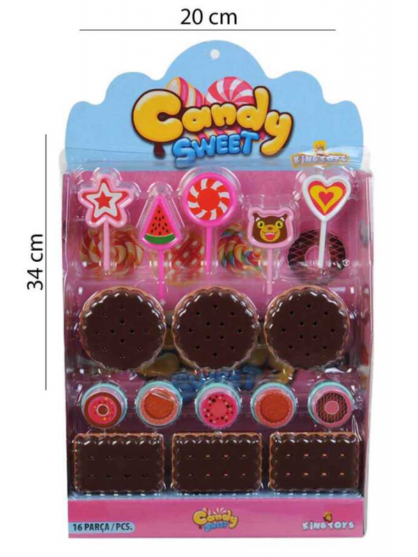 5071 King Bisküvi Seti Candy Sweet…