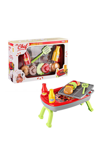 34129 Kanz Mr. Chef Mangal Barbekü Oyun Seti