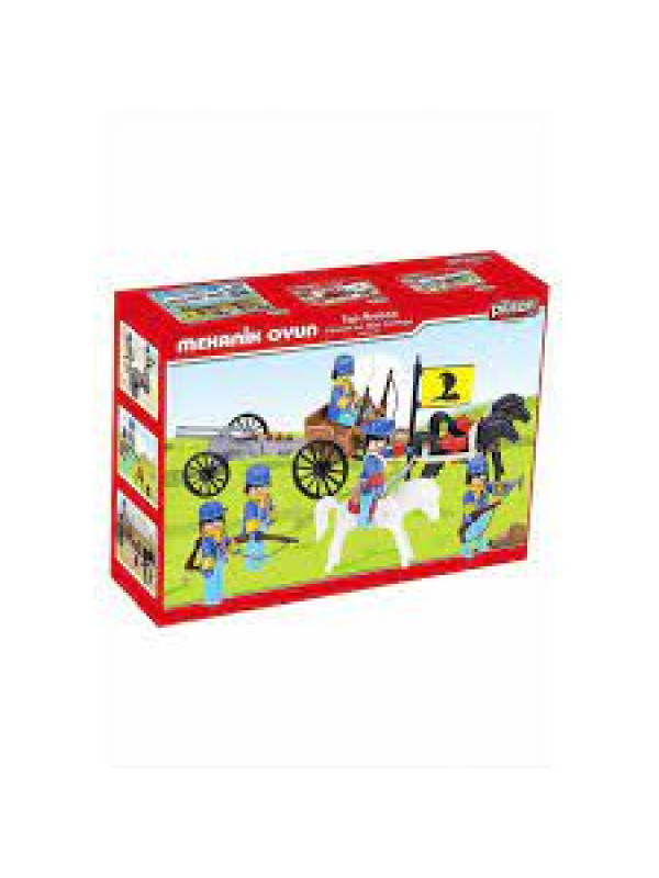 04 004 PİLSAN Mini Mekanik Serisi:4 Top Arabası…