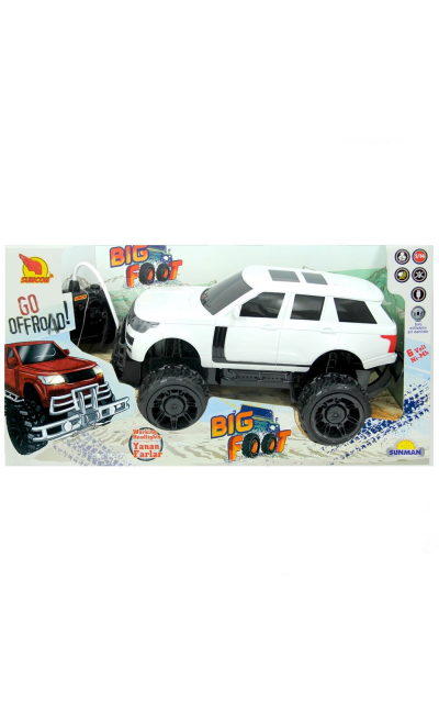 S01040012 SUNMAN  - SUN-SABC-SNC-R/C 1/14 F/F ARABA BIG FOOT JEEP 6V.USB 40MHZ.IŞIKLI 4R.