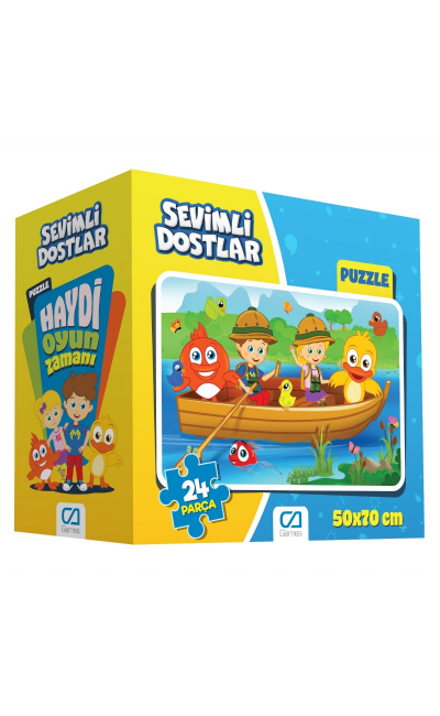 CA.5120 CİZZ SEVİMLİ DOSTLAR YER PUZZLE