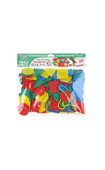 TN0010P AKAY İPLİ GEOMETRİK DÜĞMELER