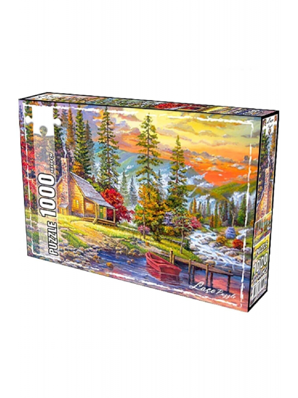 LC7263 UTKU GÖLDE GÜN BATIMI 1000 PARÇA PUZZLE…