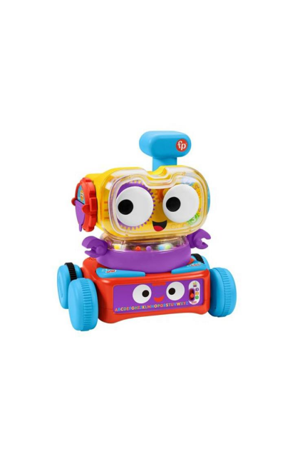 HCK43 Fisher Price 4'ü 1 Arada Eğlenceli Robot Türkçe-İngilizce
