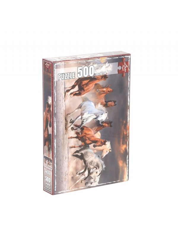 LC7291 UTKU ÇÖLDEKİ ATLAR 500 PRÇ PUZZLE…