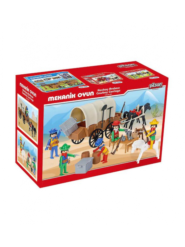 04 003 MİNİ MEKANİK SERİSİ:3 KOVBOY ARABASI…