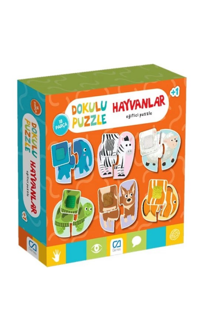 CA.5126 DOKULU PUZZLE HAYVANLAR