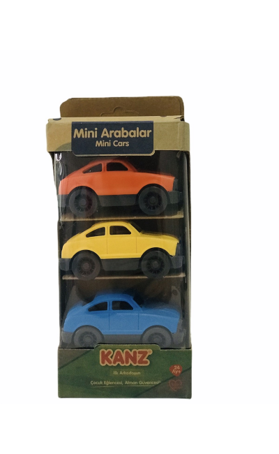 LC-30812 KANZ MİNİK ARABALAR 3'LÜ