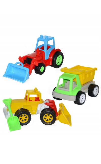 106ST CAN ÜÇLÜ SET KAMYON DOZER TRAKTÖR