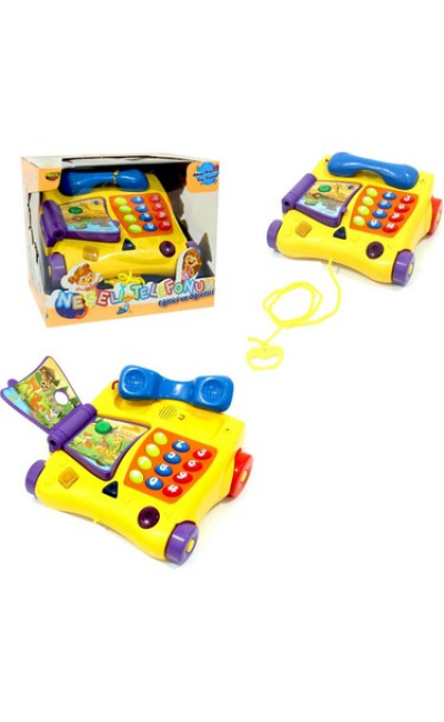 FAB(PR-30) PRESTİJ KUTULU PİLLİ AHİZELİ EĞİTİCİ TELEFON