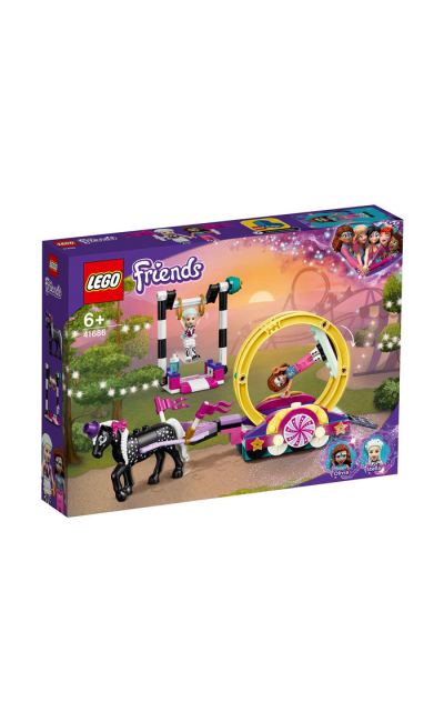 LGF41686 LEGO® FRİENDS SİHİRLİ AKROBASİ 41686 YAPIM SETİ; JİMNASTİK HEDİYELERİNİ SEVEN ÇOCUKLAR İÇİN
