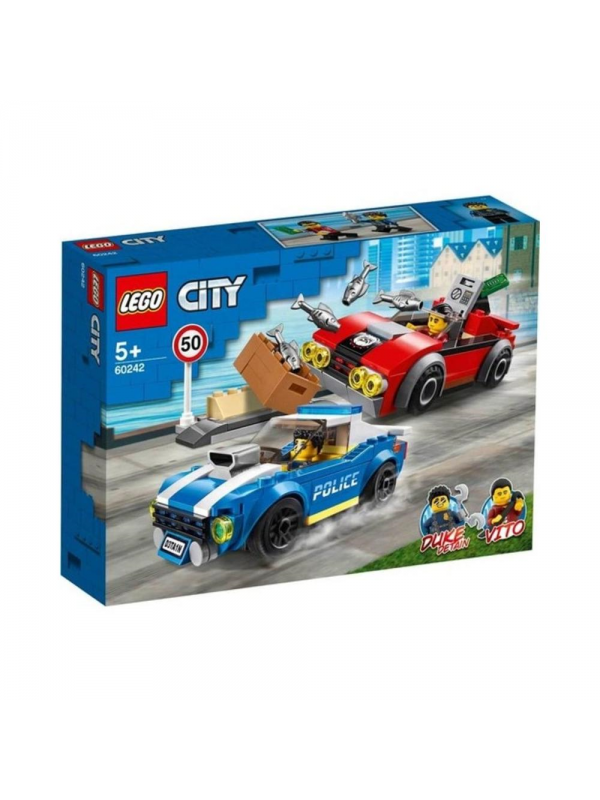 LSC60242 LEGO CİTY POLİS OTOBANINDA TUTUKLAMA 60242 - ARABALARI SEVEN Ç…