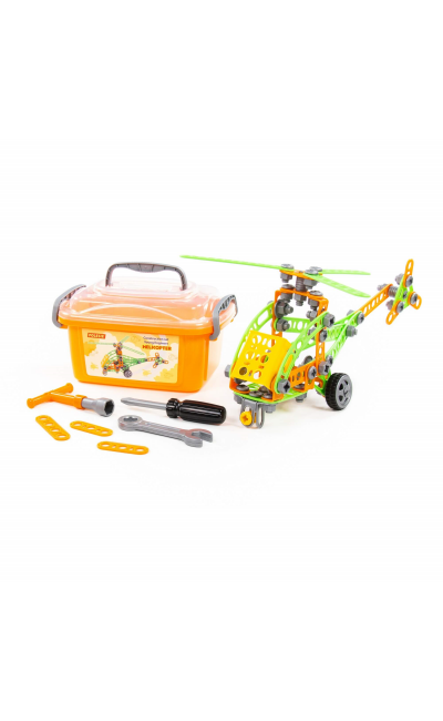 83418 POLESIE TASARIM PARÇASI "MUCİT"-"HELİKOPTER" ?1 (129 ELEMENT) (KAPTA)