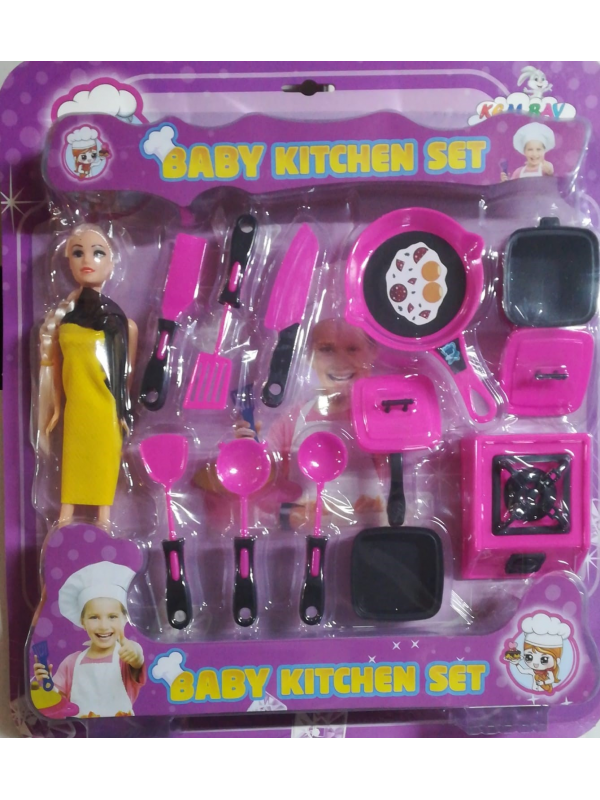 KMB-028 KEMBAY KARTELA MUTFAK SETİ BEBEKLİ…