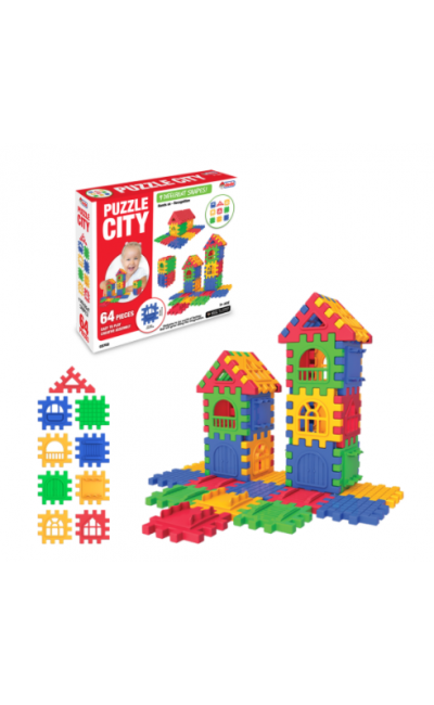 03702 DEDE PUZZLE CITY 64 PRÇ