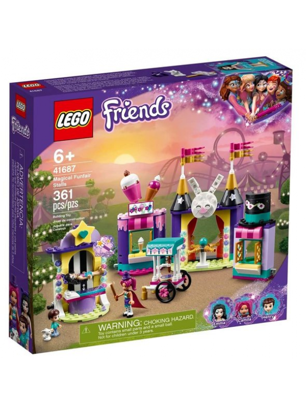 LGF41687 LEGO® FRİENDS SİHİRLİ LUNAPARK STANTLARI 41687 YAPIM SETİ; …