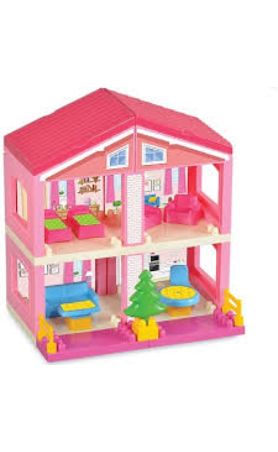 03234 DEDE İKİ KATLI EV BLOKLAR  (42 PRÇ)