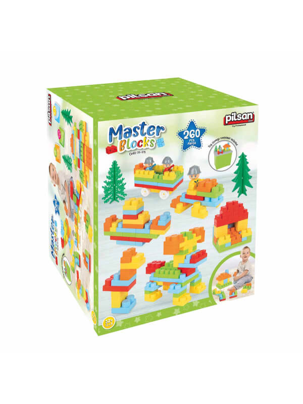03 573 AKSESUARLI MASTER BLOKLAR 260 PARÇA (21 LİTRE SAKLAMA KABINDA)…