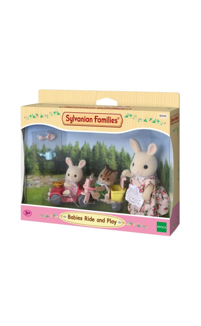 ESF5040 SYLVANİAN FAMİLİES BİSİKLET BEBEK ARABASI