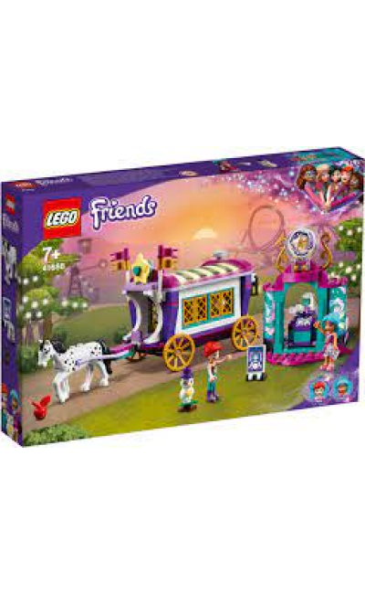 LGF41688 LEGO® FRİENDS SİHİRLİ KARAVAN 41688 YAPIM SETİ; LEGO ARAÇLARINI SEVEN ÇOCUKLAR İÇİN SİHİRLİ