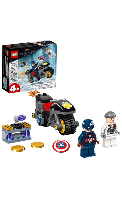 LSS76189 LEGO® MARVEL KAPTAN AMERİKA VE HYDRA KARŞILAŞMASI 76189 KOLEKSİYONLUK YAPIM SETİ; KAPTAN AM