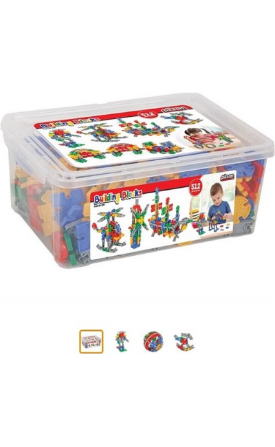 03 508 BUILDING BLOCKS 320 PARÇA (10 LİTRE SAKLAMA KABINDA)