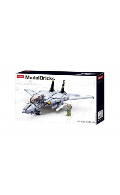 B0755 SLUBAN 404 PRÇ BRİCKS F14 UÇAK