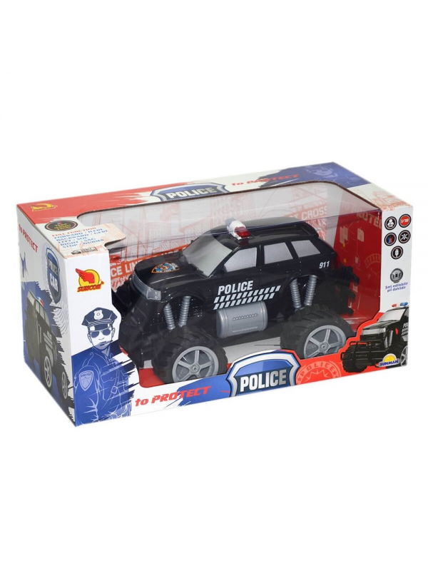 S00080022 SUNMAN RC 1:18 JUMBO WHL.POLİS 4.8V.USB 40MHZ.IŞIKLI 2A.…