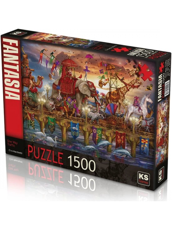 22003 ONUR ONE WAY TRAFFİC 1500 PARÇA PUZZLE…