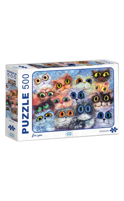 CA.7506 KEDİLER 500 PARÇA PUZZLE