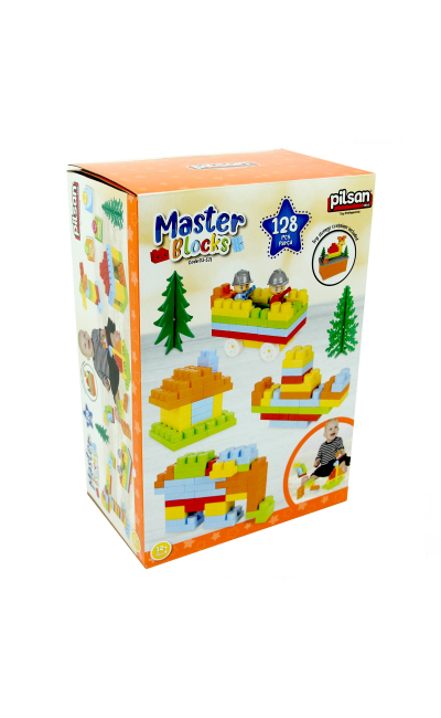 03 571 AKSESUARLI MASTER BLOKLAR 128 PARÇA (10 LİTRE SAKLAMA KABINDA)