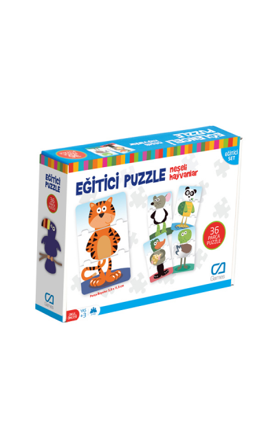 CA.5028 GİZZ NEŞELİ HAYVANLAR PUZZLE