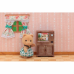 ESE5143 SYLVANİAN FAMİLİES AYI KIZ KARDEŞ TV SET-5143