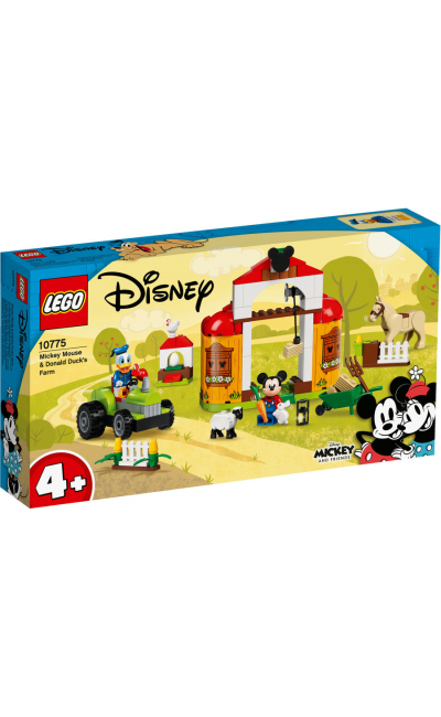 LEJ10775 LEGO DİSNEY MİCKEY VE ARKADAŞLARI MİCKEY FARE VE DONALD DUCK’IN ÇİFTLİĞİ 10775 YAPIM SETİ;