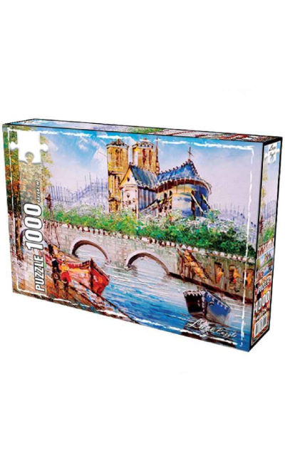 LC7282 UTKU PARİS SOKAK MANZARASI 100 PARÇA PUZZLE