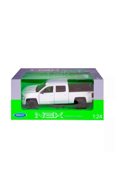 WELLY 24083  1:24 DIE CAST CHEVROLET SILVER