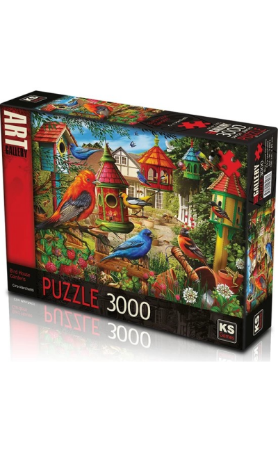 23003 ONUR 3000 PRÇ BİRD HOUSE GARDENS PUZZLE