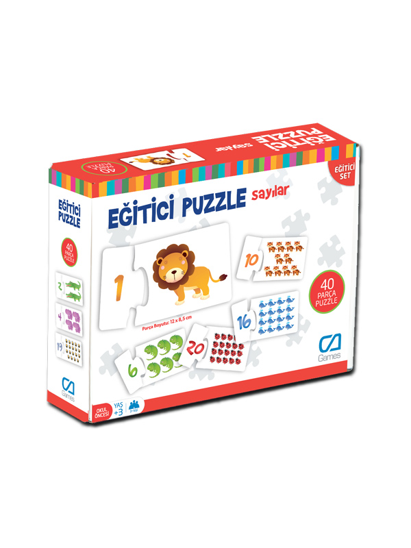 CA.5031 Sayılar Eğitici Puzzle CA Games…