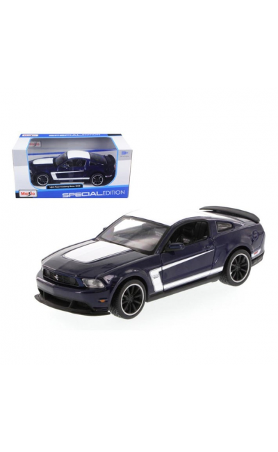 Maisto 1:24 Ford Mustang Boss 302 Matte Black