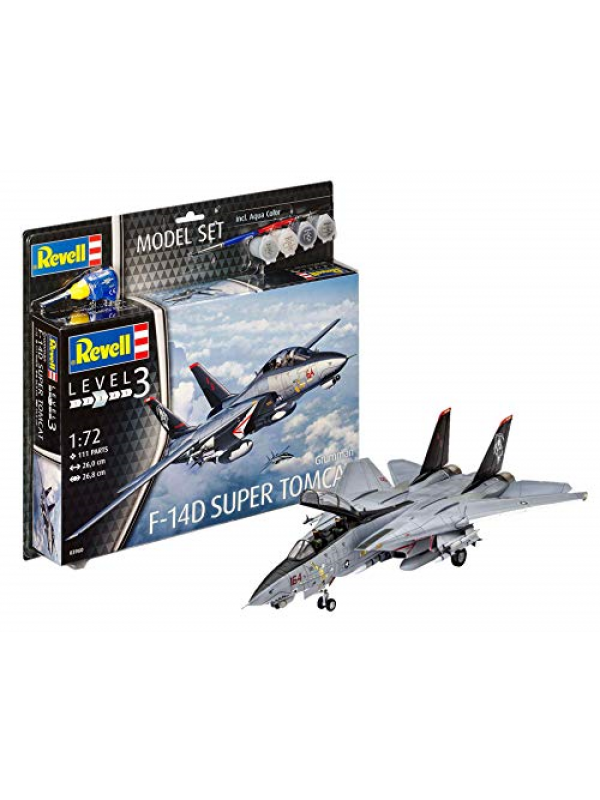 Revell 1:72 F-14D Model Set Uçak 63960…