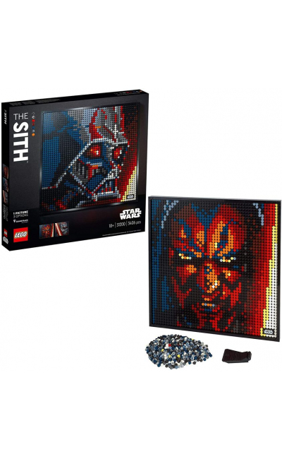 LAD31200 LEGO Art Deco Art Star Wars Sith Tablo Yapım Seti