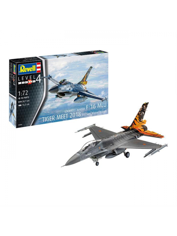 VBU63860 Revell Maket Seti F-16 Mlu 31 Sqn. Kleine Brogel…