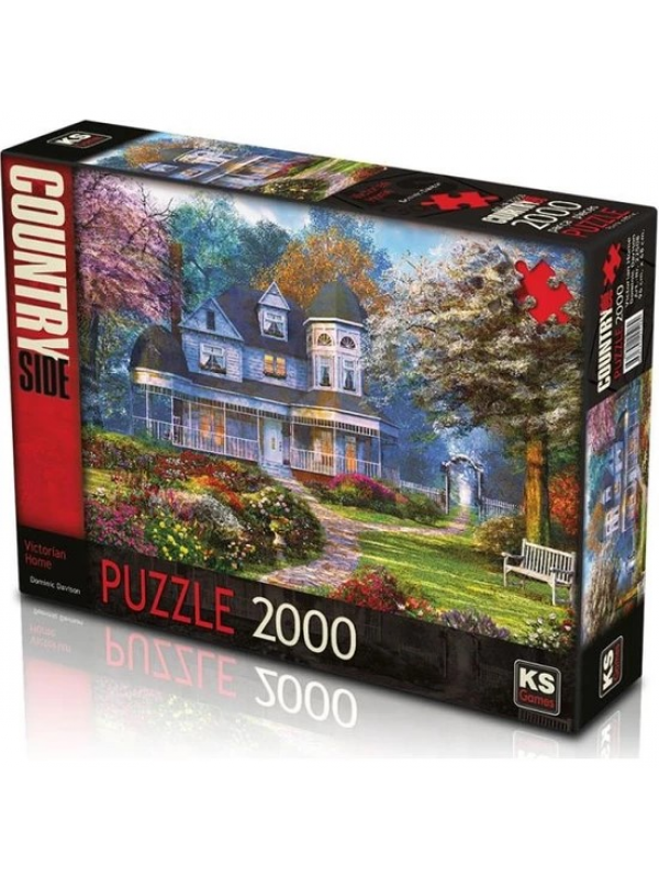 Onur Puzzle 2000 Parça Victorian Home…