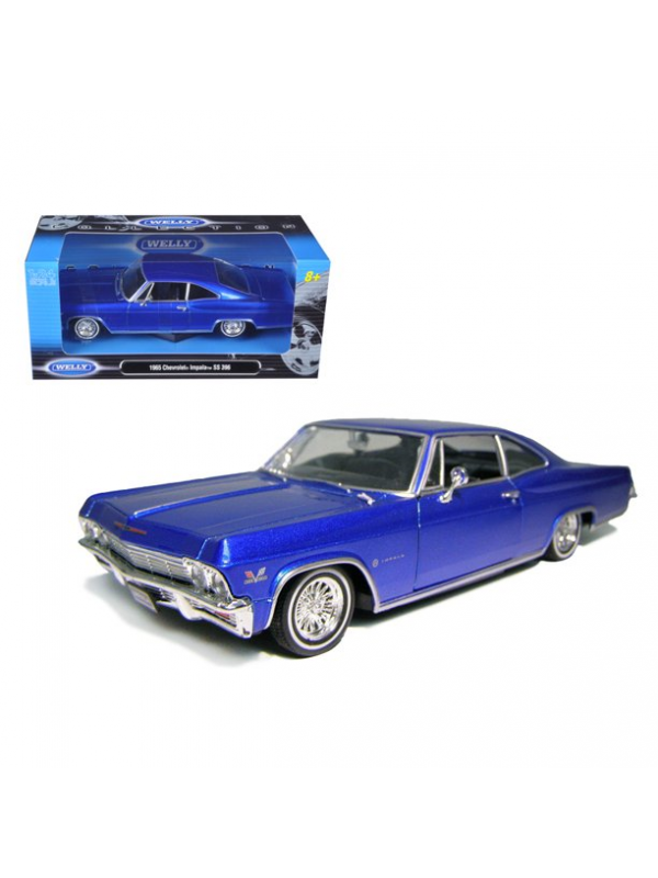 WELLY 22417LR 1:24 1965 CHEVROLET İMPALA SS…