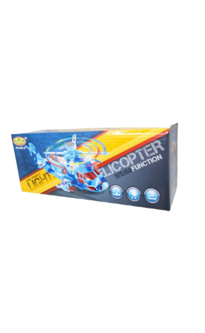 286-21 Prestij Pilli Işıklı Müzikli Helikopter